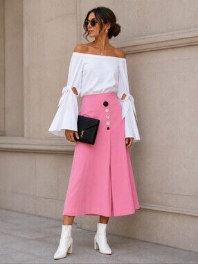 ELLERY Lopez off shoulder top‎